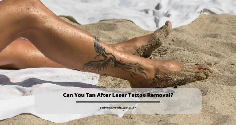 Can You Tan After Laser Tattoo Removal?