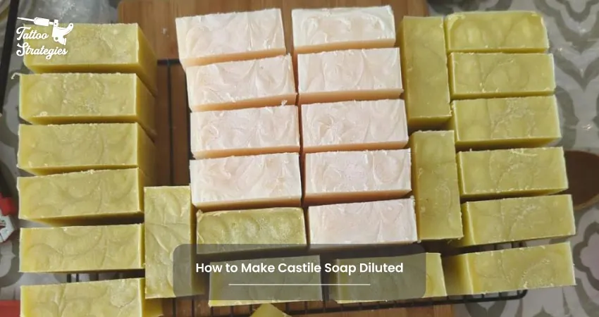 How to Make Castile Soap Diluted