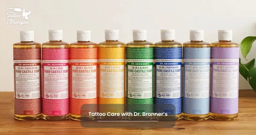 Tattoo Care with Dr. Bronners