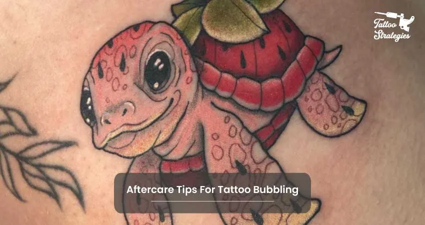 Aftercare Tips For Tattoo Bubbling - Tattoo Strategies