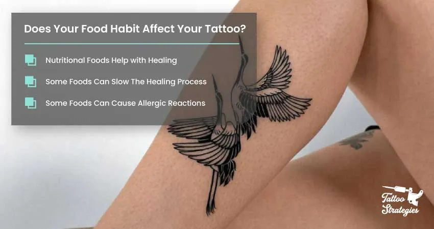 Does Your Food Habit Affect Your Tattoo - Tattoo Strategies