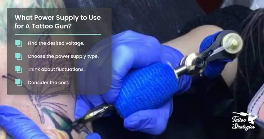 What Power Supply to Use for A Tattoo Gun - Tattoo Strategies
