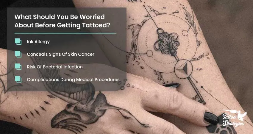 What Should You Be Worried About Before Getting Tattoed - Tattoo Strategies