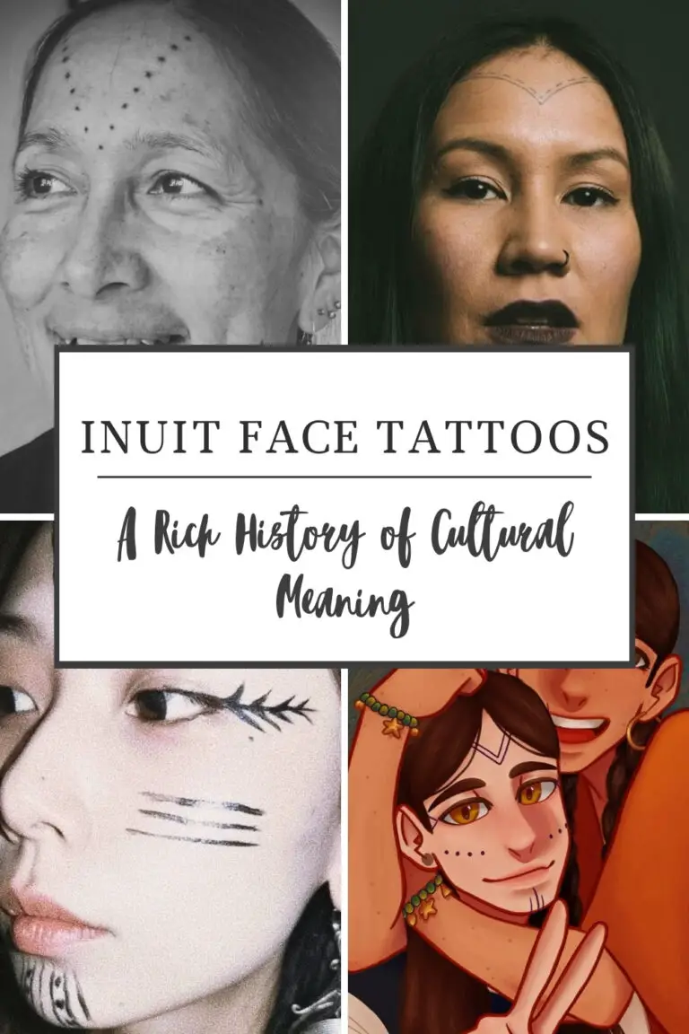 Inuit Face Tattoos