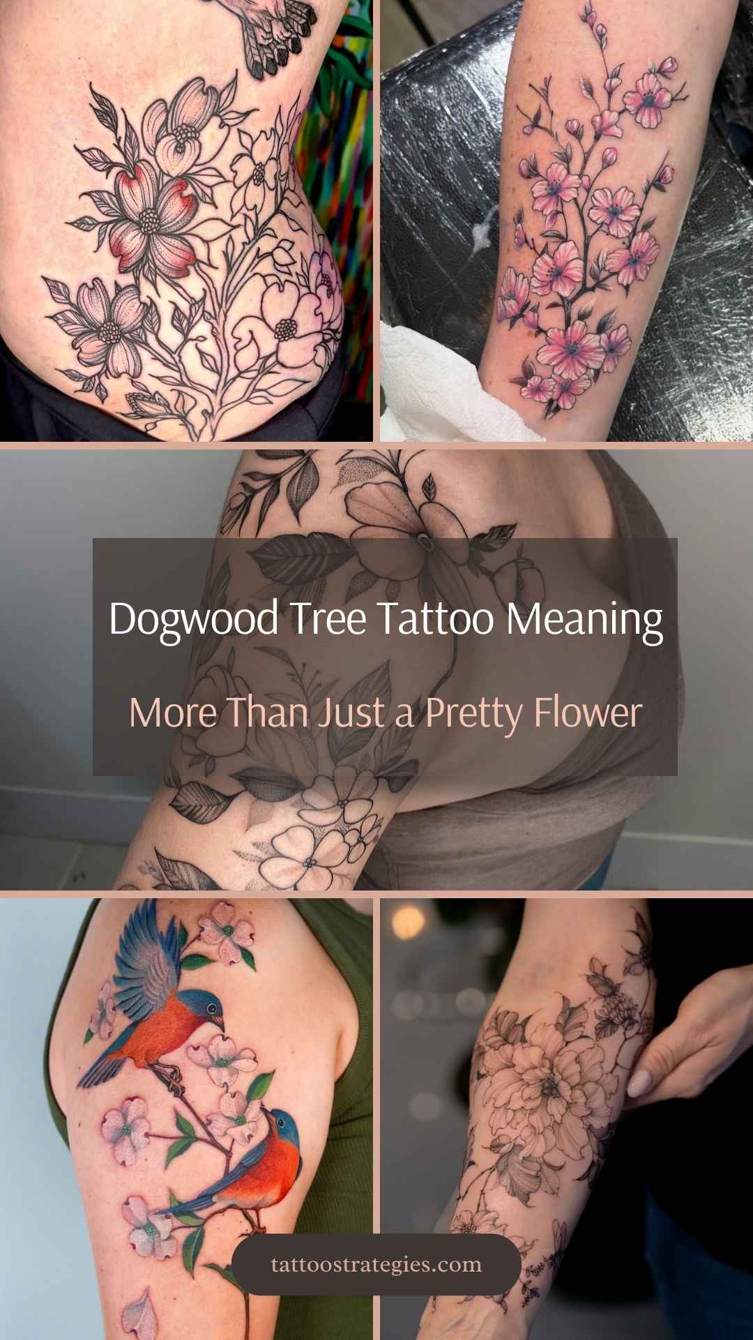 Dogwood Tree Tattoo Meaning More Than Just a Pretty Flower - Tattoo Strategies