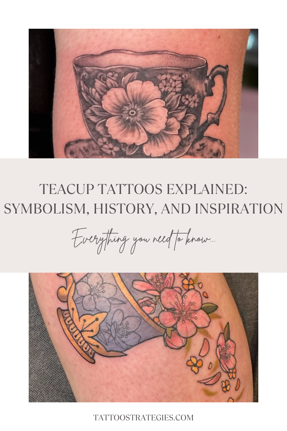 Teacup Tattoos Explained Symbolism History and Inspiration 1 - Tattoo Strategies
