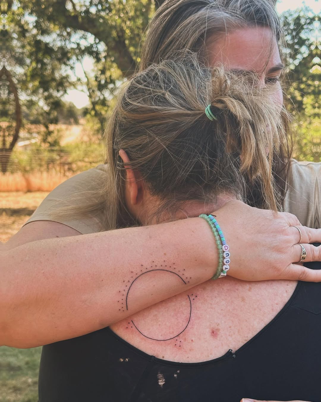 Crescent Moons with Starry Halos - Tattoo Strategies